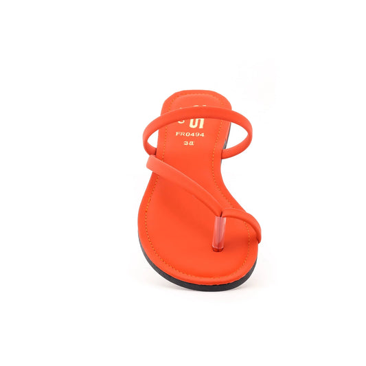 Orange Formal Chappal For Ladies BM0494