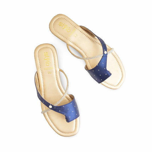 Blue Formal Chappal For Ladies BM0559