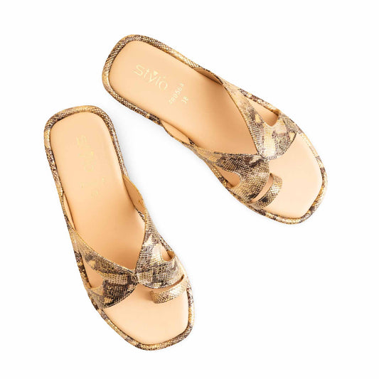 Beige Formal Chappal For Ladies BM0564