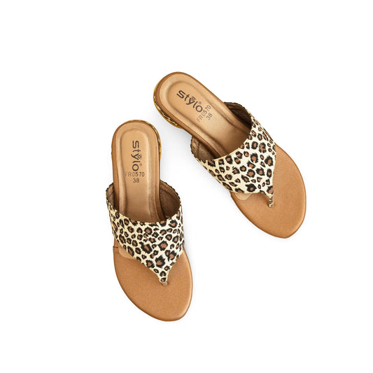 Brown Formal Chappal For Women BM0570