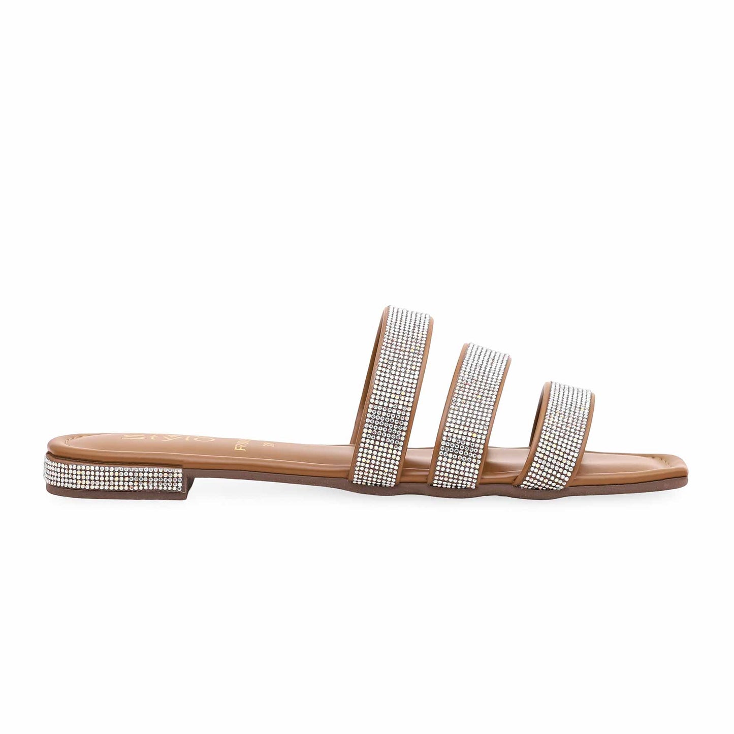 Brown Formal Slipper BM8098