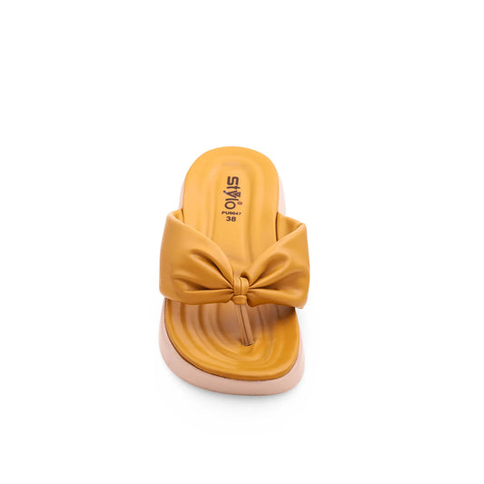 Mustard Formal Chappal For Ladies BM0047